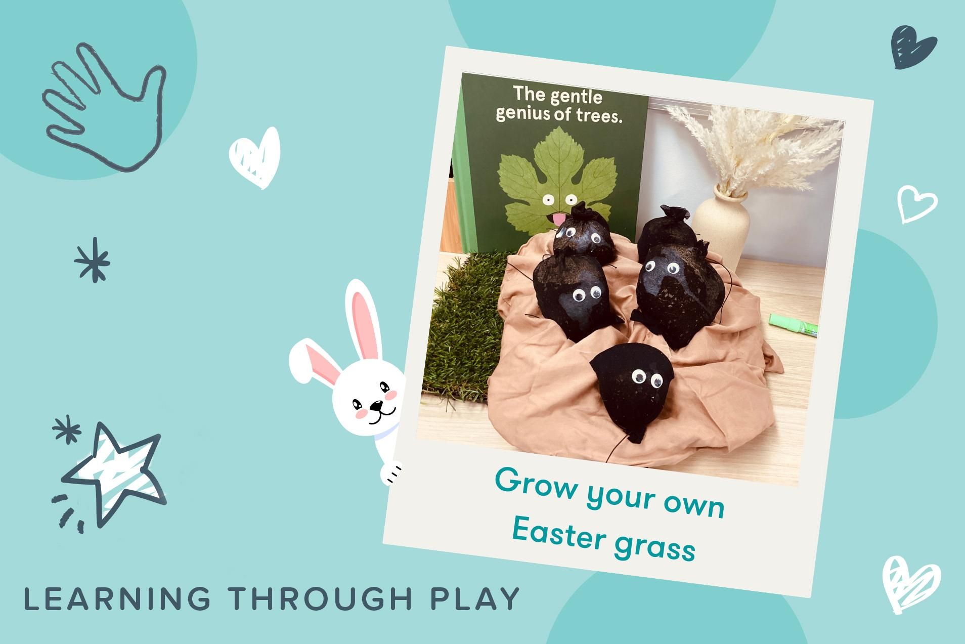 Learning Through Play: Grow your own Easter grass