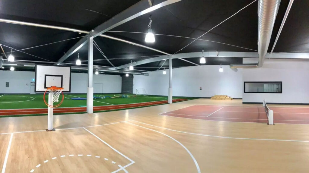 Indoor sports facility