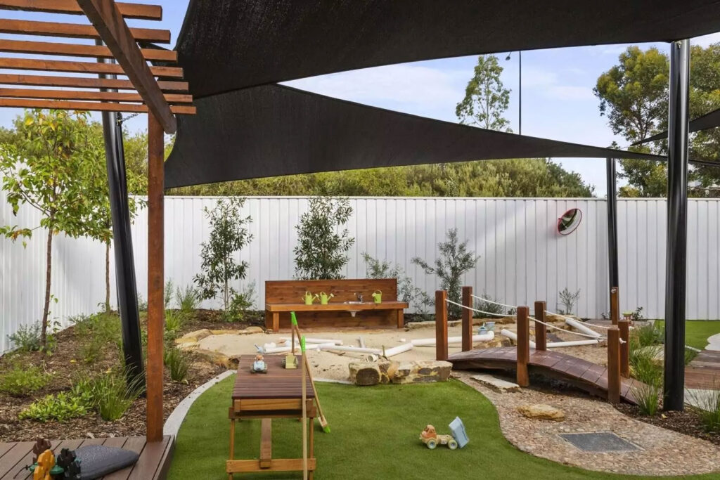 Mawson Cascades Outdoor Play Area