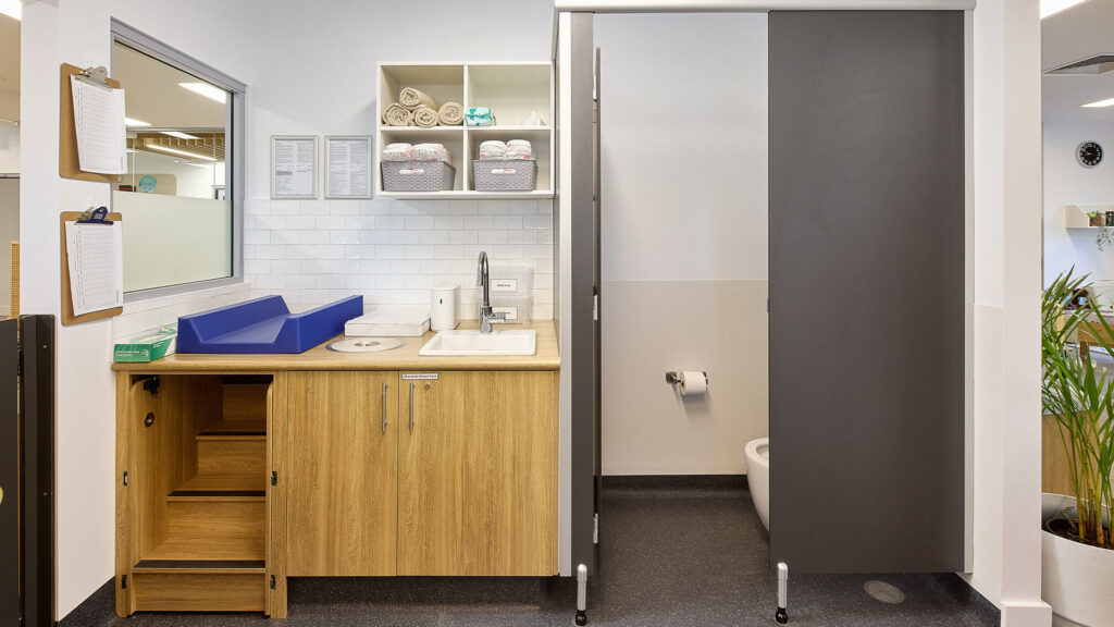 Training bathroom