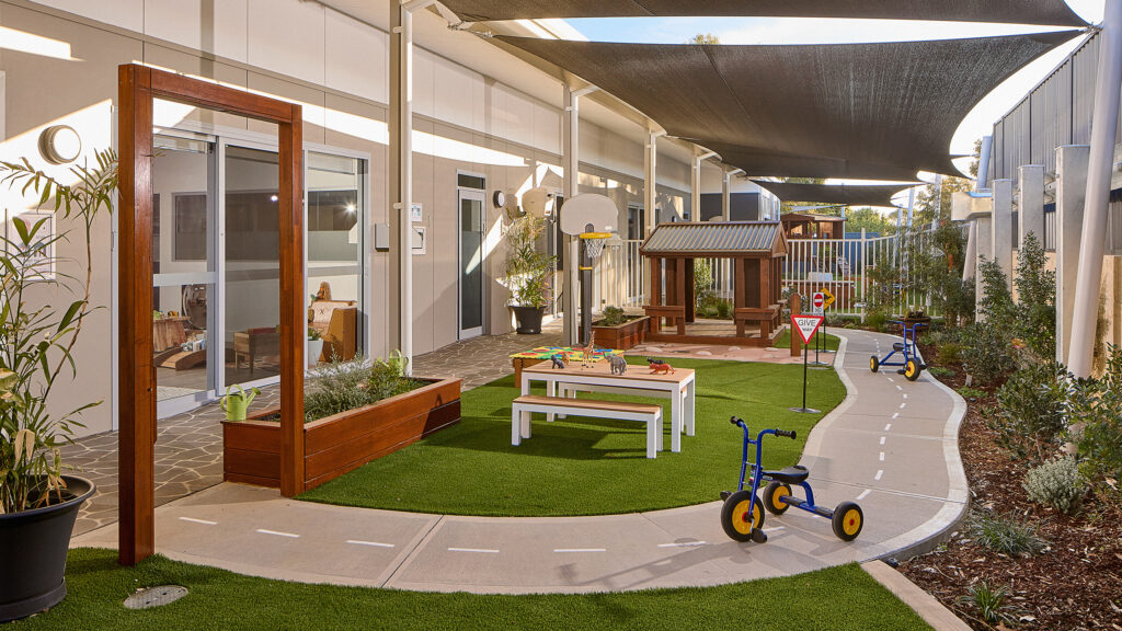 Outdoor play space