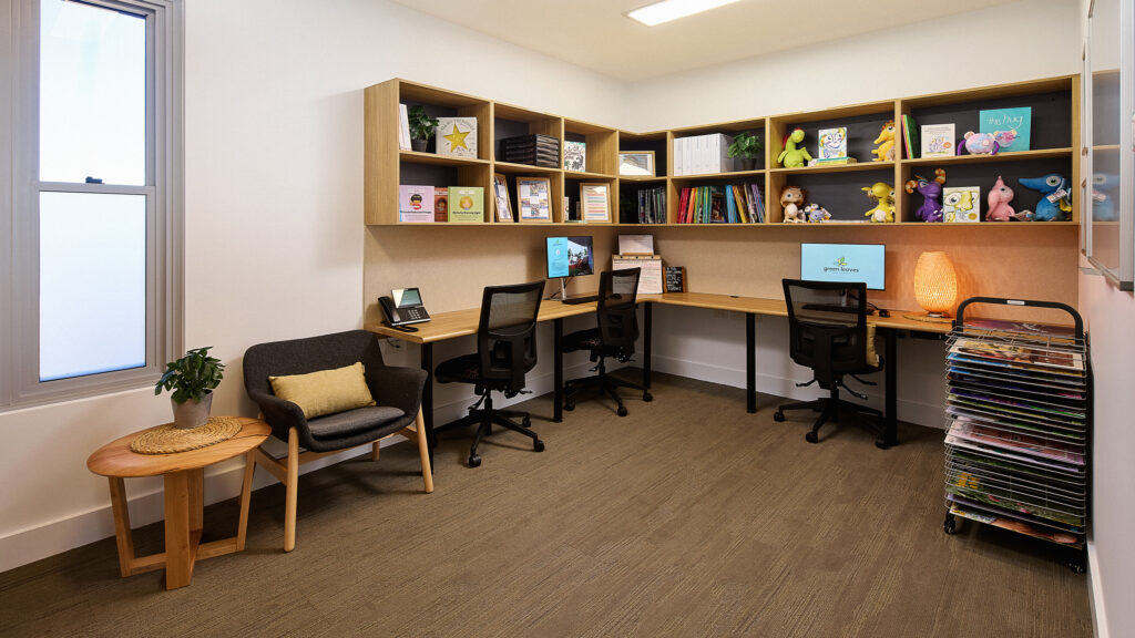 Team member programming room