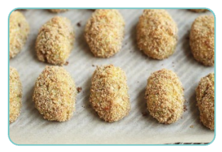 Green Leaves Fully Loaded Veggie Nuggets Recipe for Children