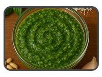 Basil Pesto Recipe Green Leaves Early Learning