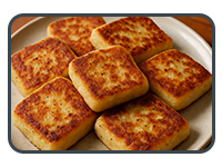 Green Leaves Potato Cakes Recipe