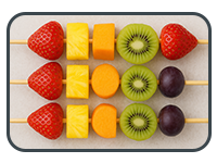 Rainbow Kebabs recipe