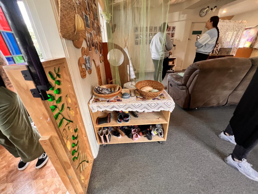 Indoor play kitchen example