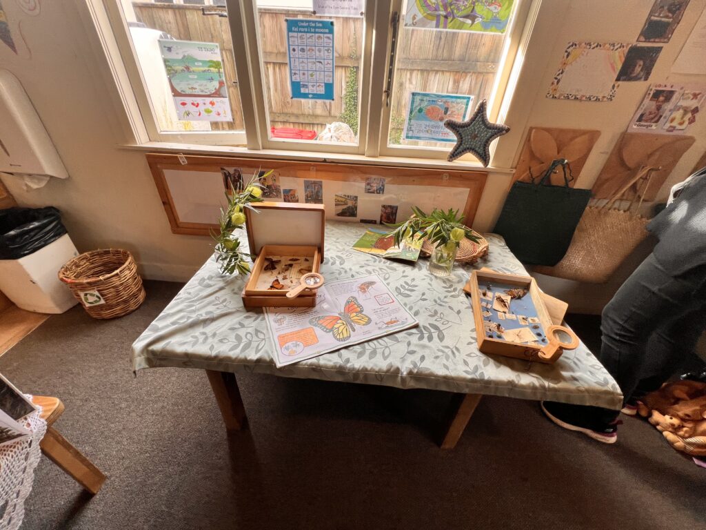 Indoor play space for children and educators