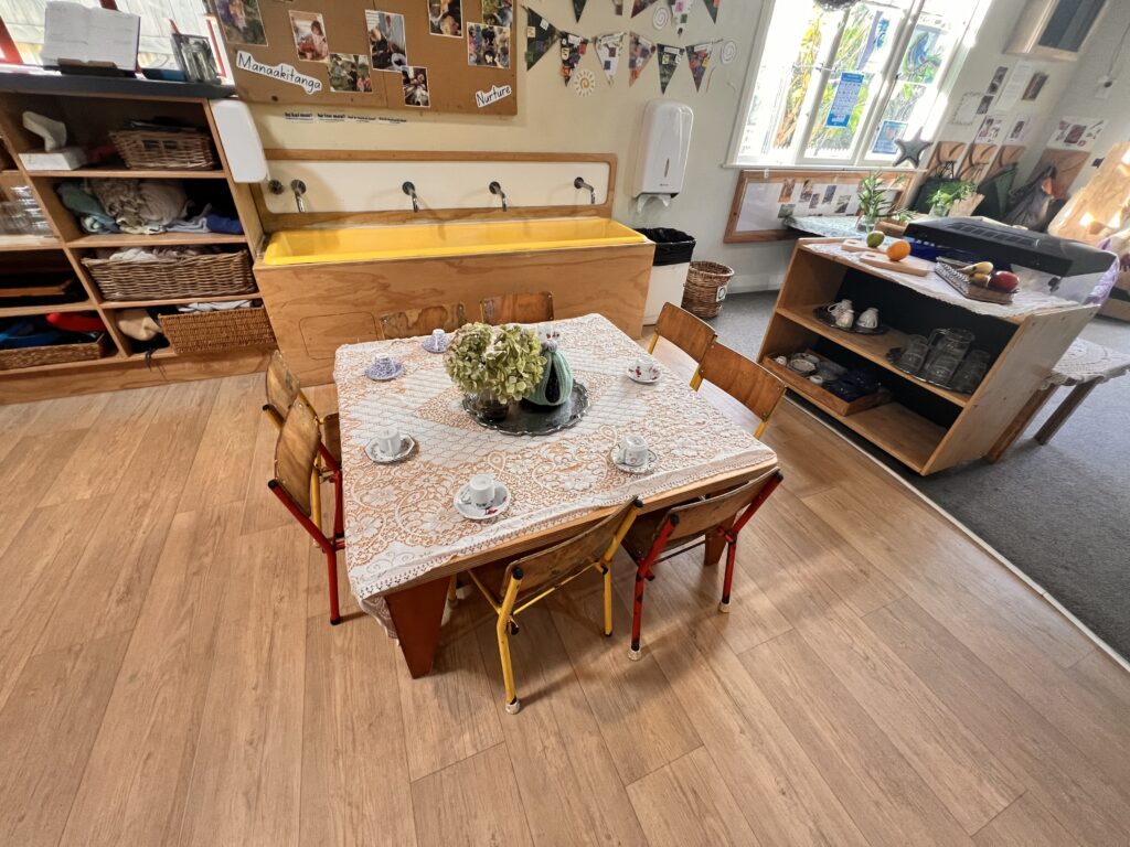 Indoor play tables for children and educators