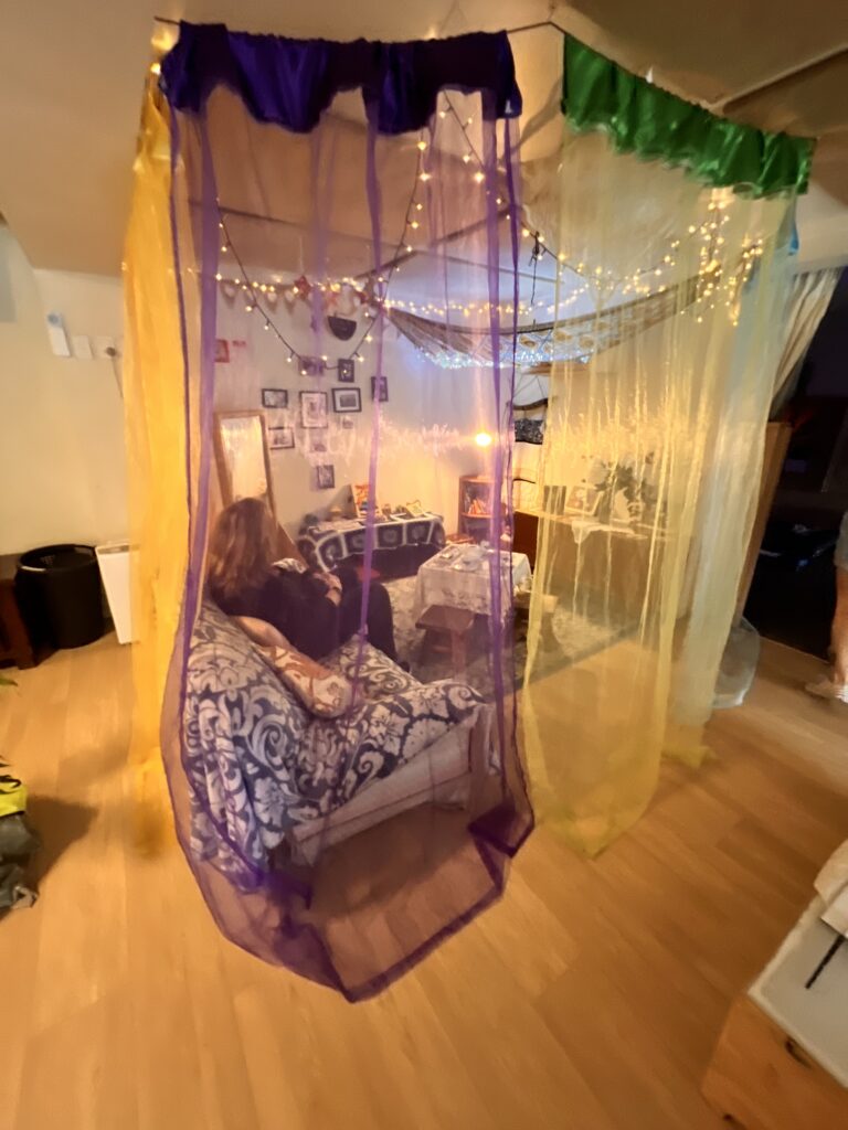 Soft sensory fabrics for relaxation