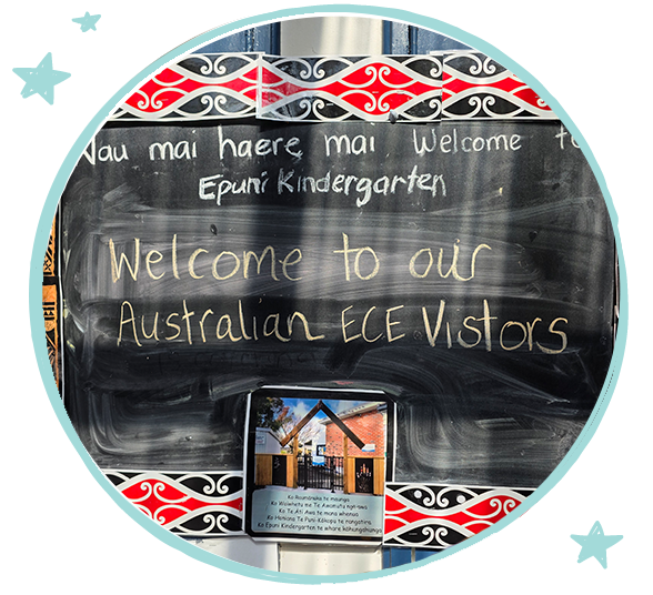Green Leaves 2025 Study Tour in New Zealand Welcome Sign
